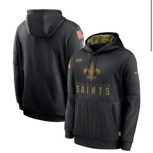 New Orleans Saints Nike Black Salute To Service Performance Hoodie Men’s XL New